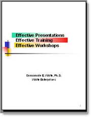 Effective PRosentations/Effective Training/Effective Training